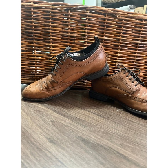 Cole Haan mens wingtips sz 10M - Picture 5 of 7